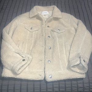 Super warm and thick teddy sherpa jacket